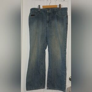 Point Zero Relaxed Fit Blue Jeans